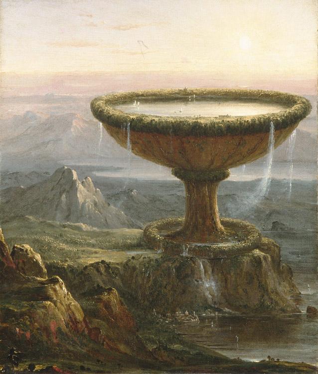 Thomas Cole The Titan's Goblet (mk13) oil painting image